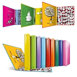 Raccoglitore in Stratopan Sei Rota Raggio A4 fantasie assortite - 4 anelli R30 mm - Comics - 36703899