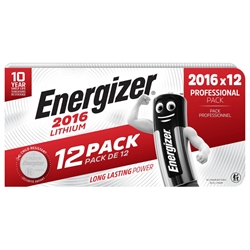 Batterie al litio Energizer 2016 Lithium BP12 - conf. 12