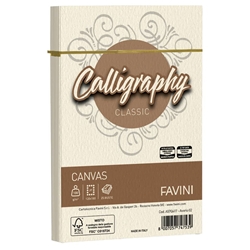 Carta canvas Favini Calligraphy buste per carta da lettere da stampare 100 g/m² 12x18 25 buste cm avorio - A57Q417- conf. 25