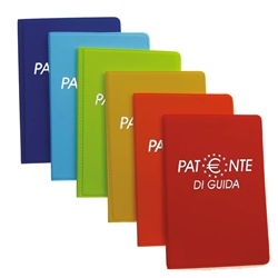 Portapatente europea Alplast a due scomparti colori assortiti 1006NC- conf. 24