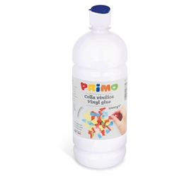 Colla vinilica Primo in bottiglia con tappo dosatore - 1 litro - 333CV1000