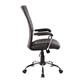 Seduta semi-direzionale nera ecopelle con braccioli Office Products Ibiza 23023381-05