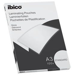 Pouches per plastificatrici IBICO BASICS standard 125mic -- conf. 100