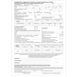 Rapporto di controllo gruppi frigoriferi O.C.L. snap a 3 copie con istruzioni - (Allegato 3) - 1803