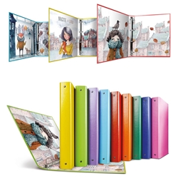 Raccoglitore in Stratopan Sei Rota Raggio A4 fantasie assortite - 4 anelli R30 mm - Sogni - 36703999