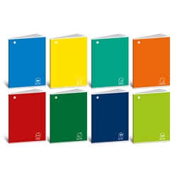 Quaderno punto metallico Maxi Blasetti Colorface A4 - 18+1 ff - 100 g/m2 - 0A 5905- conf. 10