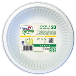 Scodelle Dopla Green in carta Bi fibra vergine - conf. 20