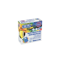Nastro adesivo telato Eurocel formato 19x2,7 mt- colore giallo 016414194