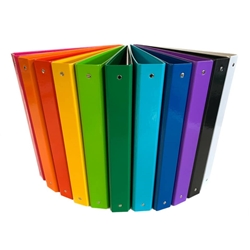 Raccoglitore Euro-cart Iris A4 dorso 4 cm - 4 anelli tondi 30 mm viola - CPCL4-30VI