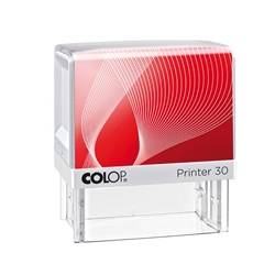 Timbro rettangolare Colop Printer G730 18x47 mm bianco - PR30G7.BI