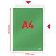 Cartella lucid ad L in PVC Esselte Crystal 220x310 mm - conf. 25