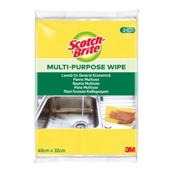 Panni multiuso Scotch-Brite® conf. 3 pz 15x200x160 mm