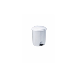 Pattumiera a pedale Medial Esa bianca 230x240x280mm/7L