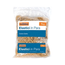 Elastici in para Nikoffice in busta da 1 kg Ø 150 mm