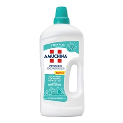 Detergente per pavimenti senza risciacquo Amuchina 1250 ml Fresh Aloe