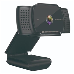 Webcam 2K 5Mp Autofocus Con Microfono