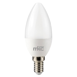 Lampadina MKC Candela LED E14 430 lumen bianco caldo 499048018