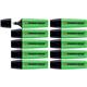 Evidenziatori Stabilo Boss Original - punta a scalpello - 2/5 mm - verde - conf. 10
