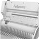 Rilegatrice elettrica a dorsi plastici 3 in 1 - Fellowes - A4 - perfora fino a 20 fogli - rilega fino a 300 fogli 80 g/mq - bianco