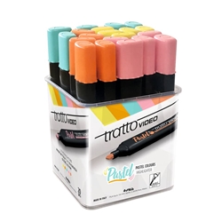 Image of Evidenziatori Tratto Video Pastel-1-5 mm-assortito pastello-conf. 20031
