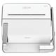 Rilegatrice elettrica a dorsi plastici 3 in 1 - Fellowes - A4 - perfora fino a 20 fogli - rilega fino a 300 fogli 80 g/mq - bianco