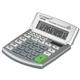 Calcolatrice solare da tavolo Q-Connect - media - 12 cifre - 4 funzioni - grigio chiaro
