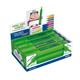 Evidenziatori Tratto Video - a scalpello - 1/5 mm - verde - conf. 12