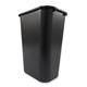 Contenitore in resina Wastebasket 38.8 L Rubbermaid nero FG295700BLA