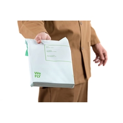 Buste a sacco WillChip - per spedizioni tipo flyer MaterBi - 24x32 cm - conf. 25
