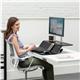 Postazione di lavoro Fellowes Lotus RT Sit-Stand - singola - nero ѻ