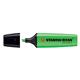 Evidenziatori Stabilo Boss Original - punta a scalpello - 2/5 mm - verde - conf. 10
