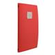 Portamenù Rio Securit - A4 - rosso
