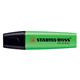 Evidenziatori Stabilo Boss Original - punta a scalpello - 2/5 mm - verde - conf. 10