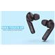 Cuffie auricolari Bluetooth Trust Nika Touch XP - microfono - nero