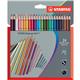 Matite colorate Aquacolor Stabilo - Confezione in cartone - conf. 24