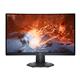 Monitor Dell S2422HZ - 23,8" - Full HD 1920x1080 px - 16:9 - 60 HZ - HDMI-USB-USB C-DisplayPort - 2 altoparlanti - Webcam integrata - cancellazione del rumore ѻ