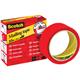 Nastro adesivo antieffrazione - Scotch® - 35 mm x 33 m - rosso