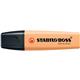 Evidenziatore Stabilo Boss Original Pastel - punta a scalpello - 2/5 mm - arancione papaya - conf. 10