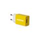 Caricabatterie da muro - Pantone - 1 USB - 10W - giallo