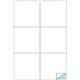 Etichette adesive senza margine - Markin - 10,5x9,9 cm - 6 etichette/ff - conf. 600
