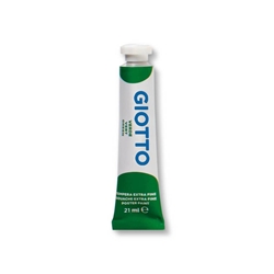 Tempera Giotto Extra ultrafine in tubetto 21 ml verde
