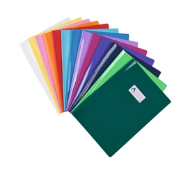 Copriquaderno A4 fucsia con etichetta Favorit Coprimaxi Beat in PVC laccato spessore 180 µm - 100500882- conf. 30