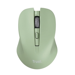 Mouse ottico wireless tasti silenziosi Trust Mydo - verde - 25042