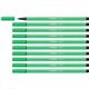 Pennarelli Stabilo Pen 68 tratto 1 mm verde menta 68/16- conf. 10