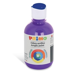 Colore acrilico Primo in bottiglia con tappo dosatore 300 ml - 400 viola 400TA300400