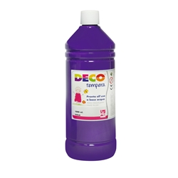 Tempera Deco Deco in flacone da 1000 ml viola 08808/11