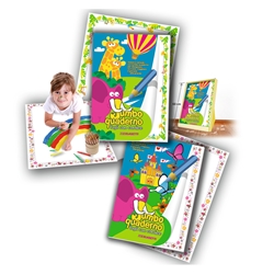 Quaderno per bambini Blasetti Jumbo - 20 ff bianchi - 100 g/m2 - 43x60 cm 1424