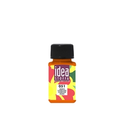 Colore per tessuti Maimeri Idea Stoffa in flacone 60 ml arancio fluo - M5014051