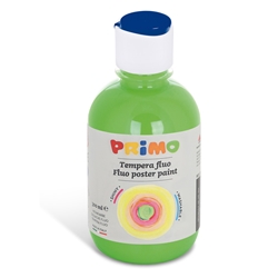 Tempera in bottiglia Primo primi passi 300 ml verde brillante fluo 255TF300610