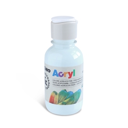 Colore acrilico Primo in bottiglia PET con tappo dosatore 125 ml - 611 verde menta - 402TA125611